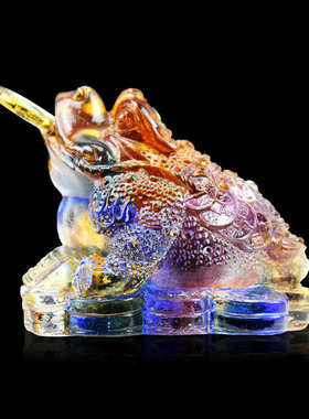 户锋送客古法工艺品琉璃琉璃小商务礼品招财 摆件明批发白菜厂家