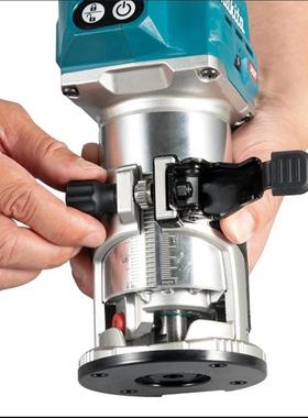 Maita木工修边多铣功能孔电木k雕刻铝塑72325板开开槽RT001G