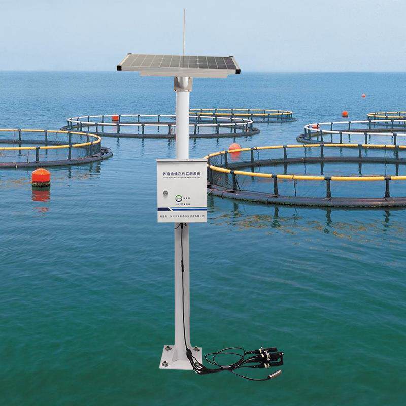 海域生蚝养殖水环境质量监控系统水库鱼苗培育水质在线监测仪器