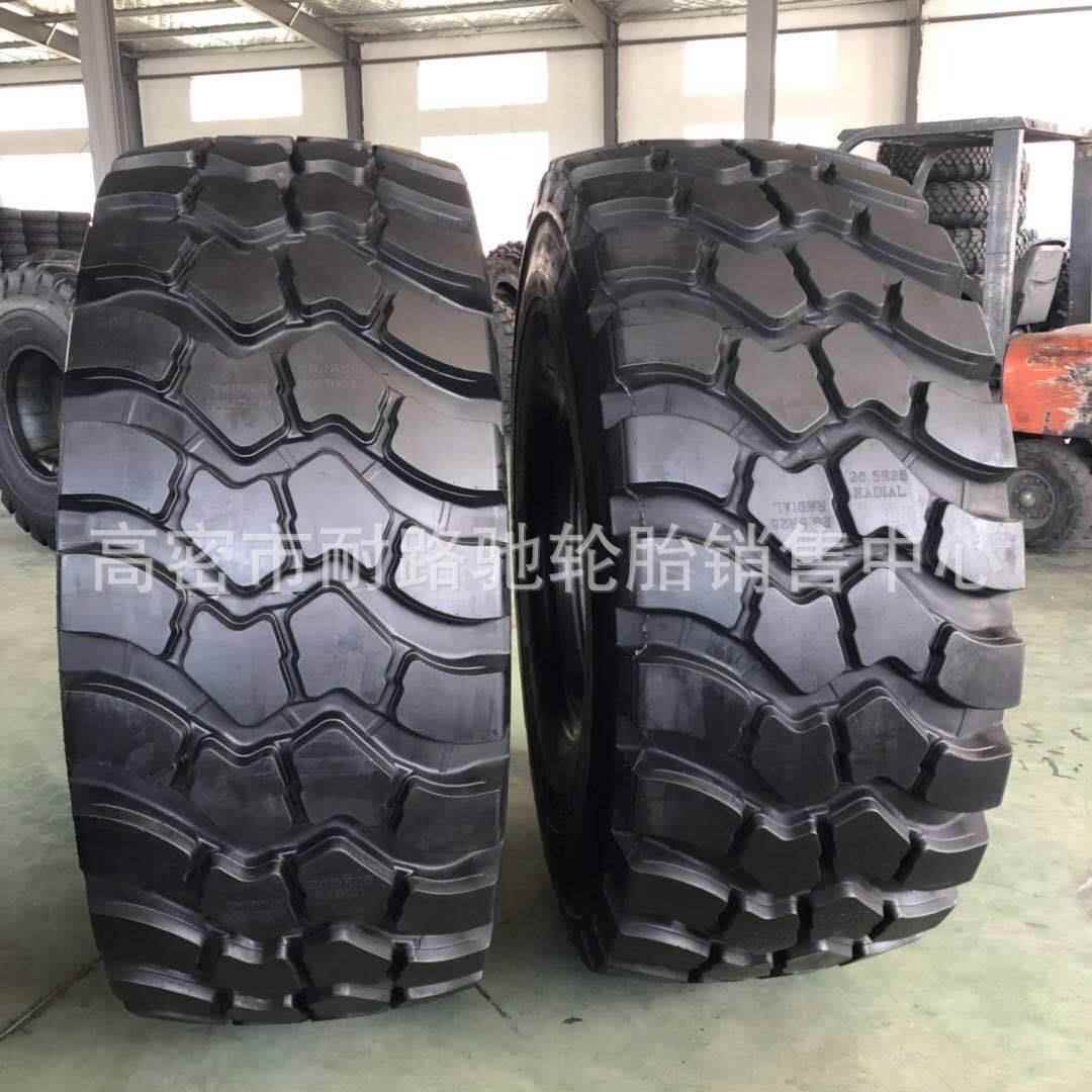中铁运梁机轮胎26.5R25 全钢丝真空提梁机轮胎运梁架桥一体机轮胎