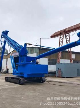 35管径螺旋装车LX-325机2 石 灰车石粉蛟龙装吸灰机库房水泥螺旋