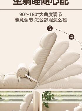 懒人沙发宿舍床上靠LSF椅飘窗室坐靠一体垫椅躺卧榻榻背米单人小