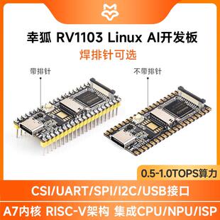 RISC 幸狐Luckfox Pico RV1103微型Linux开发板 A7内核 V架构
