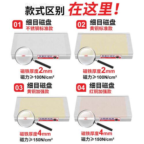 国源614磨床细目磁盘火花机磁台线切割平面磁铁618力永磁吸盘