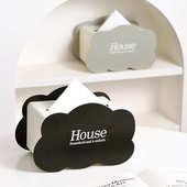 现代ins风纸巾盒客厅茶几抽纸盒 家用卫生间洗脸巾纸巾收纳盒批发