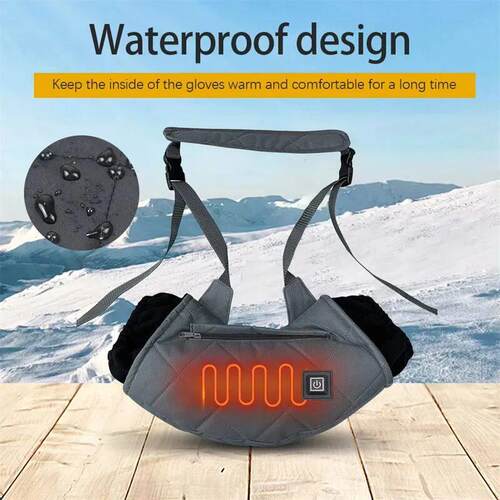 Electric Hand Warmer Muff 3-Gear Temperature Control Heated