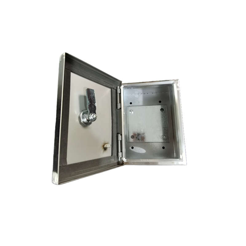 不锈钢基业箱 20*15*12 厘米明装配电箱户外防雨空开盒带锁家用