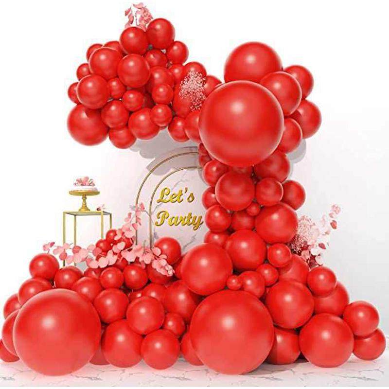 红色气球花环18寸12寸10寸5寸生日婚礼开业纪念派对装饰套装,节庆用品/礼品,气球,淘宝优惠券,粉丝福利购,淘宝优惠卷