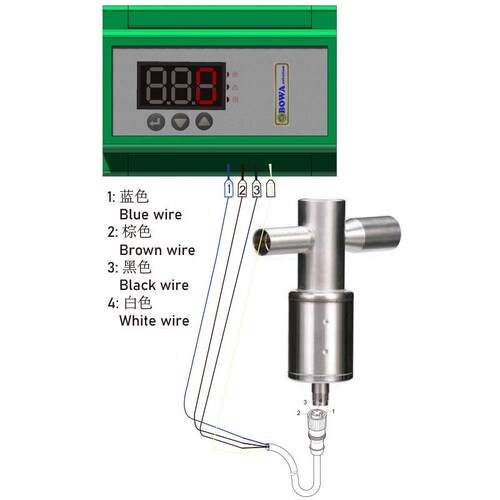 智能型过热度控制器用于驱动EX4~EX8电膨双极步进电机替换EC3-X33