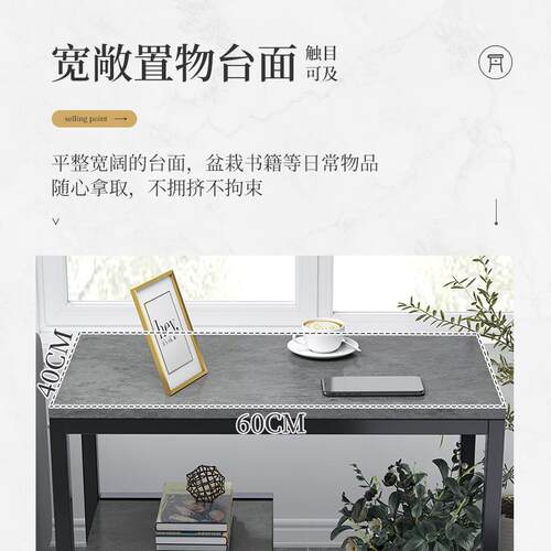 茶几发奢边几边柜创意小方桌简shanshan约床置物沙架卧室轻小户型