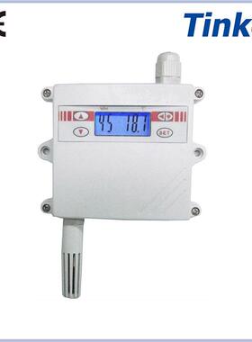T式ino 壁挂式温湿度数显k变送器 带液晶显示TKSF的数字变送器 CE