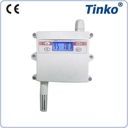 T式ino 壁挂式温湿度数显k变送器 带液晶显示TKSF的数字变送器 CE