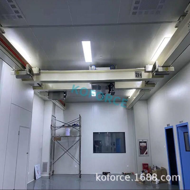 食品车间不锈钢无尘行车洁净室起重机厂半导体无菌起重行吊