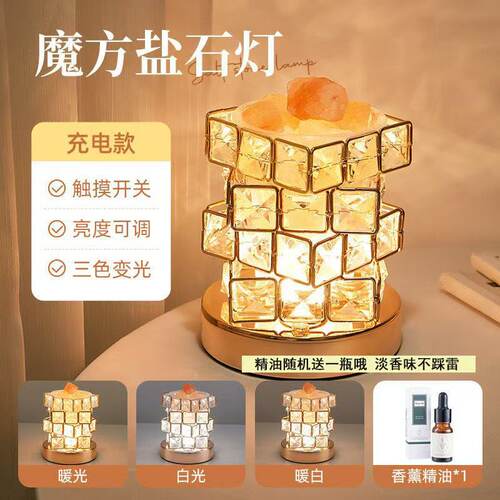 玫瑰花闺蜜姐妹充电小夜装饰台灯