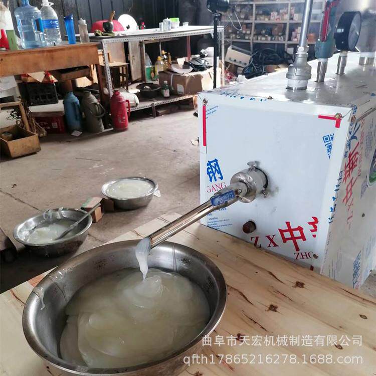 多功能土豆凉粉凉糕机 自动控温荞麦碗团机设备 出机自熟不用熬煮