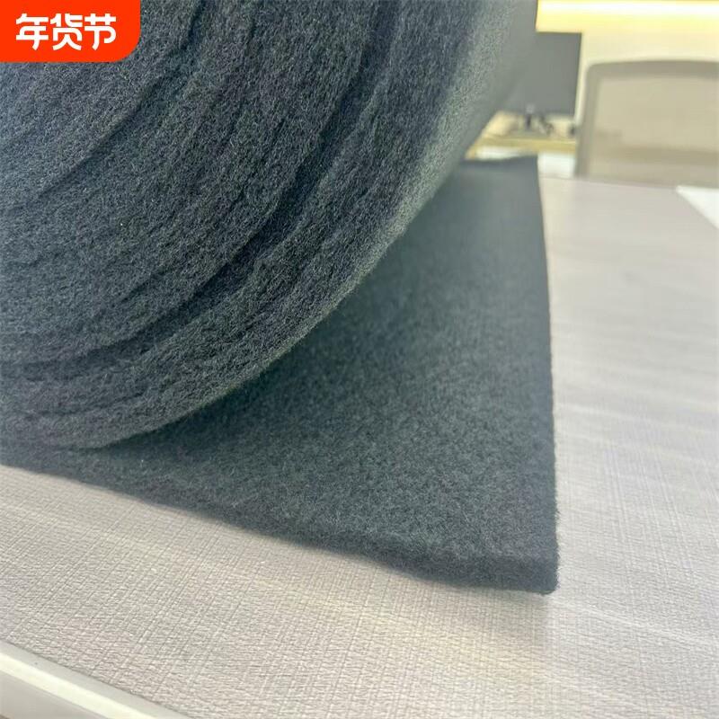 黑色过滤棉G3G4无纺布初效过滤棉网空调防尘喷烤漆房风口棉风机棉
