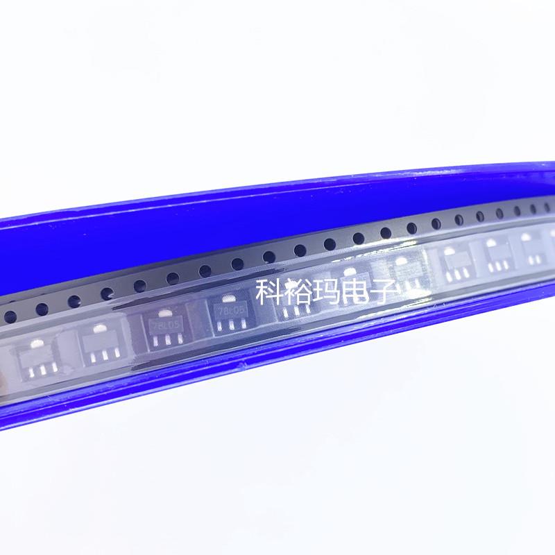 厂家直供 三端稳压管CJ78L05 78L05 SOT-89 稳压管 贴片三极管