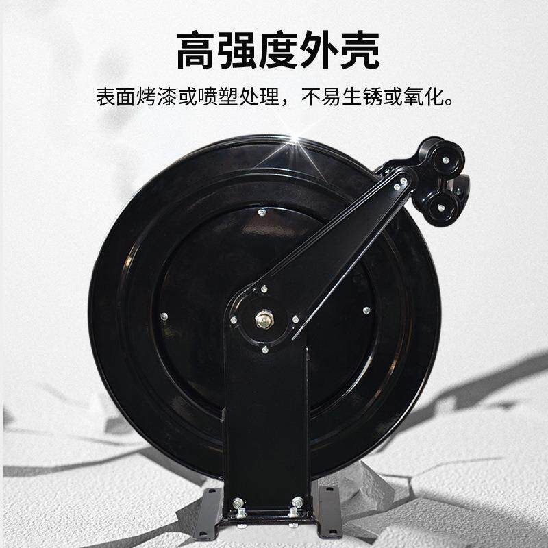 高压洗车机水鼓高压黄油机油鼓自动伸缩高压清洗机水鼓气鼓卷管器