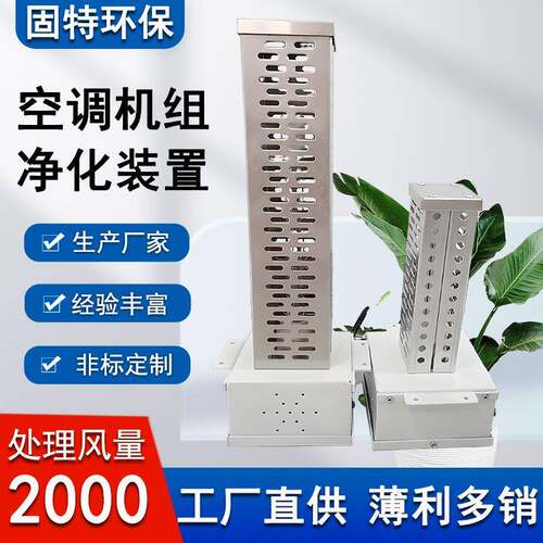 纳米光子催化除臭净化装置GT-ZY/GQ送风口式光氢离子段模块过滤器