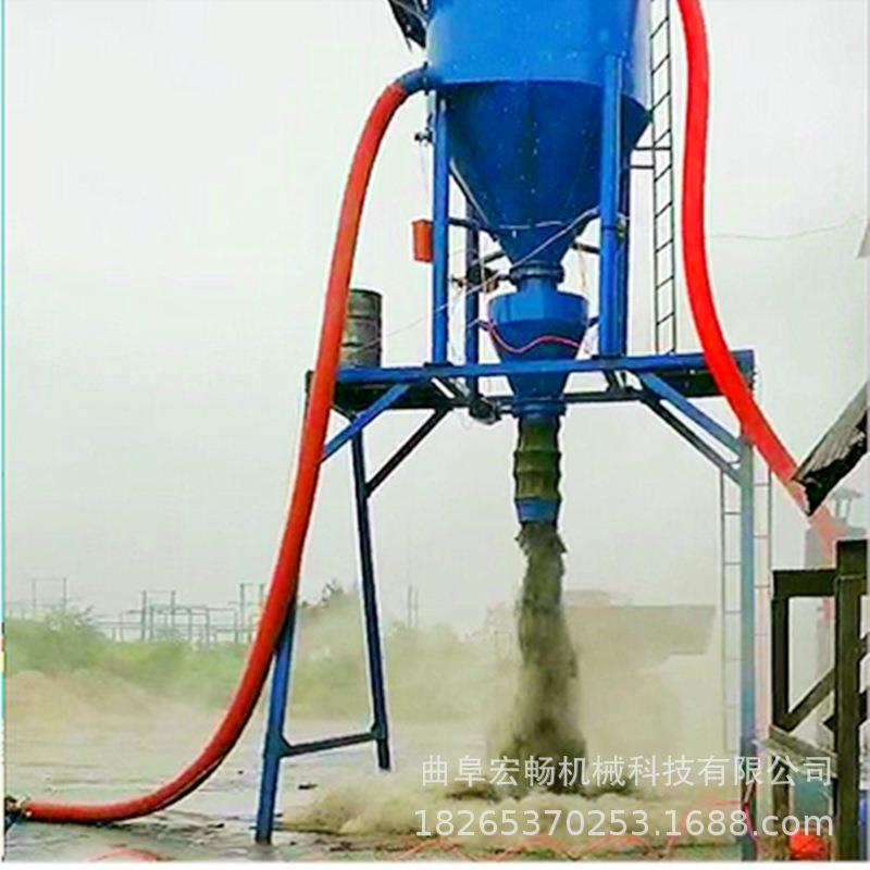 核电站工地沙土子吸料输机履石带式负压气力 送机 电厂吸灰HUR设