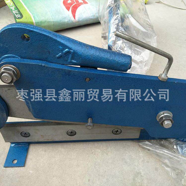 供应天津鑫丽300mm30cm重型铁板钢板铁皮剪刀铡刀剪板机