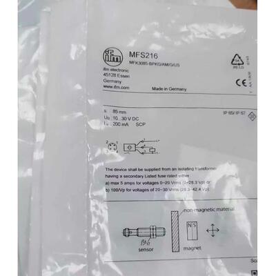 IFM易福门MFS216 MFK3085-BPKG/AM/G/U金属磁感应传感器