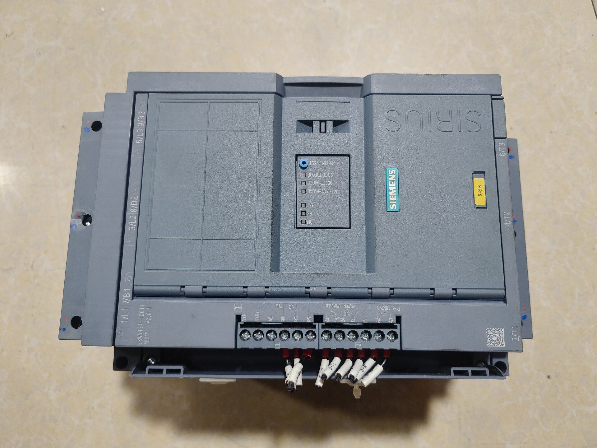 西门子软启动3RW5124-1XC14 图片实物拍摄质量包好