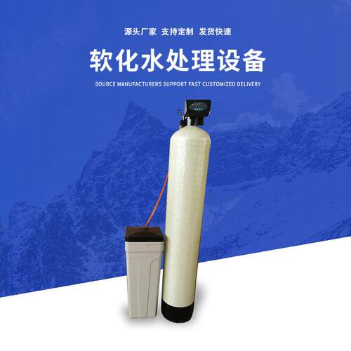 软化水处理设备全自动锅炉工业井水地下水过滤器去离子软化水