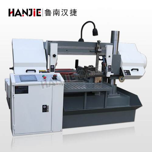 GZK4228全自动数控锯床卧式金属带锯床全自动数控双立柱带锯床