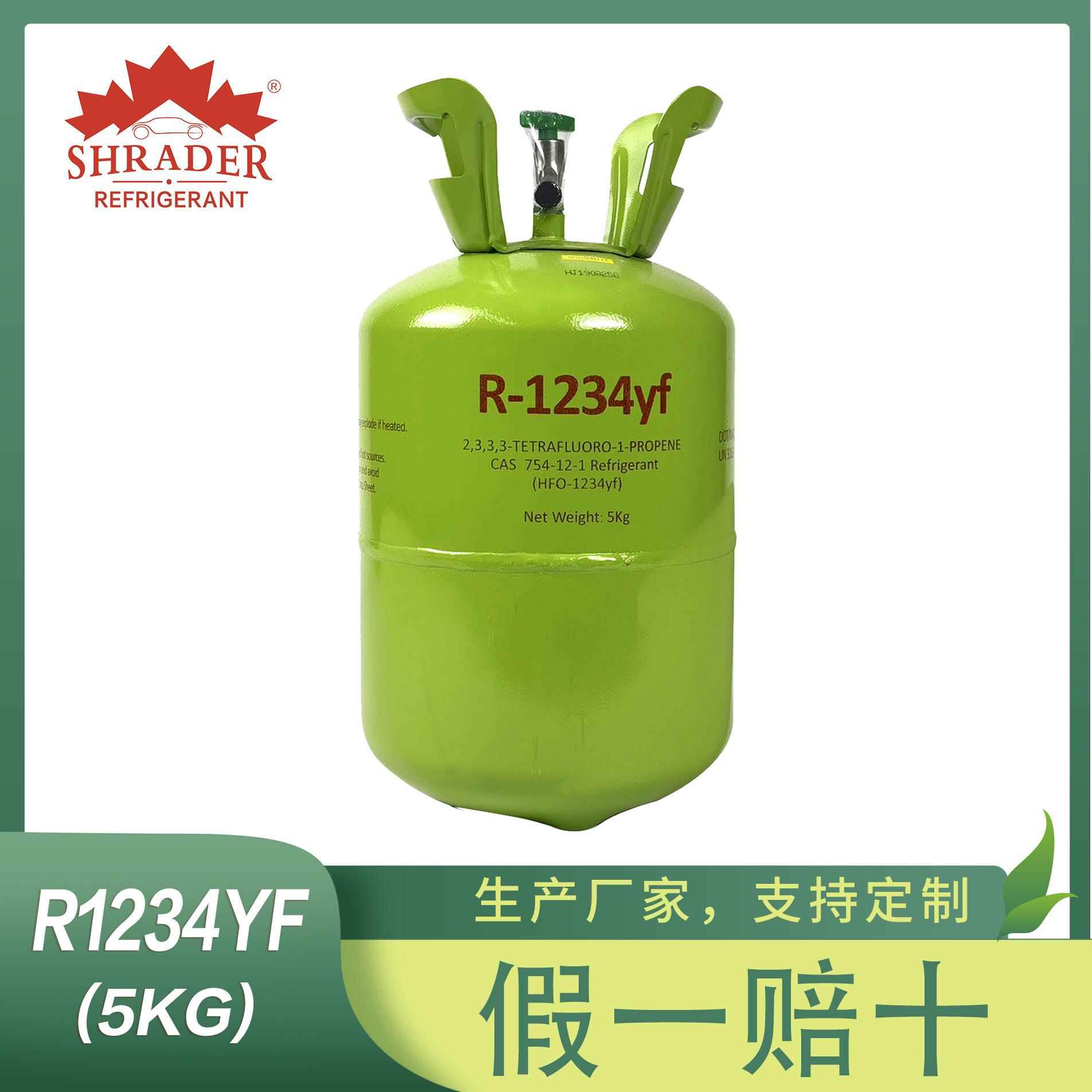 施爱得100%纯R1234yf冷媒电动车制冷剂第四代汽车空调雪种5kg