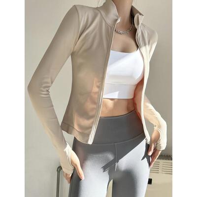 U 95829 Long Sleeve Running Jacket 修身运动外套