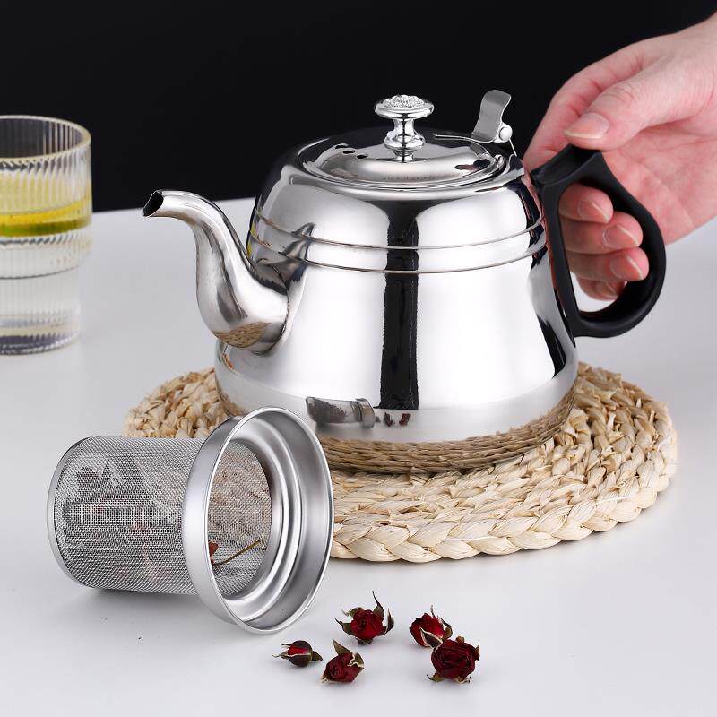 电磁炉专用烧水壶平底煮水壶家用茶水壶茶炉单壶不锈钢泡茶壶油壶