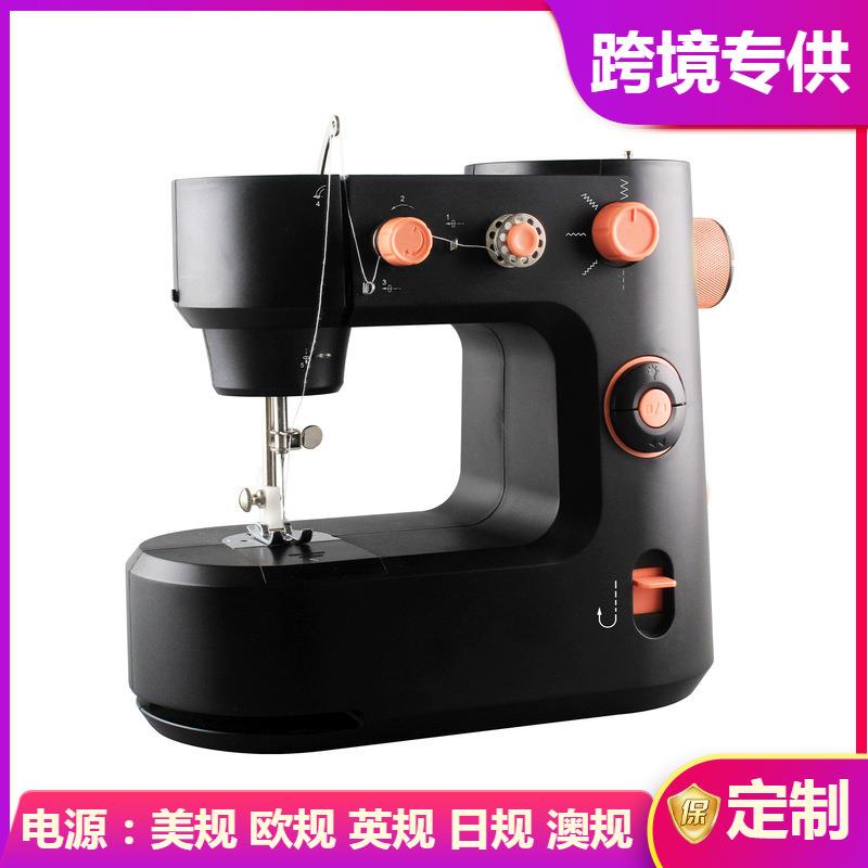 腾星新款家用缝纫机398双速双档迷你电动缝纫机便携式锁边缝纫机