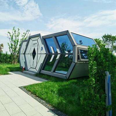 luban cabin Activity housing 光伏太阳能移动太空舱 智能民宿