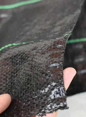 地布除草布园艺除草布黑色多功能防草布防草抑草布果园菜地编织