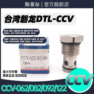 062 162 阀 122 台湾磐龙DTL单向插装 102 082 止回阀CCV 092