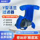 GL41H全通径法兰连接除污器德标Y型过滤器球磨铸铁不锈钢过滤器