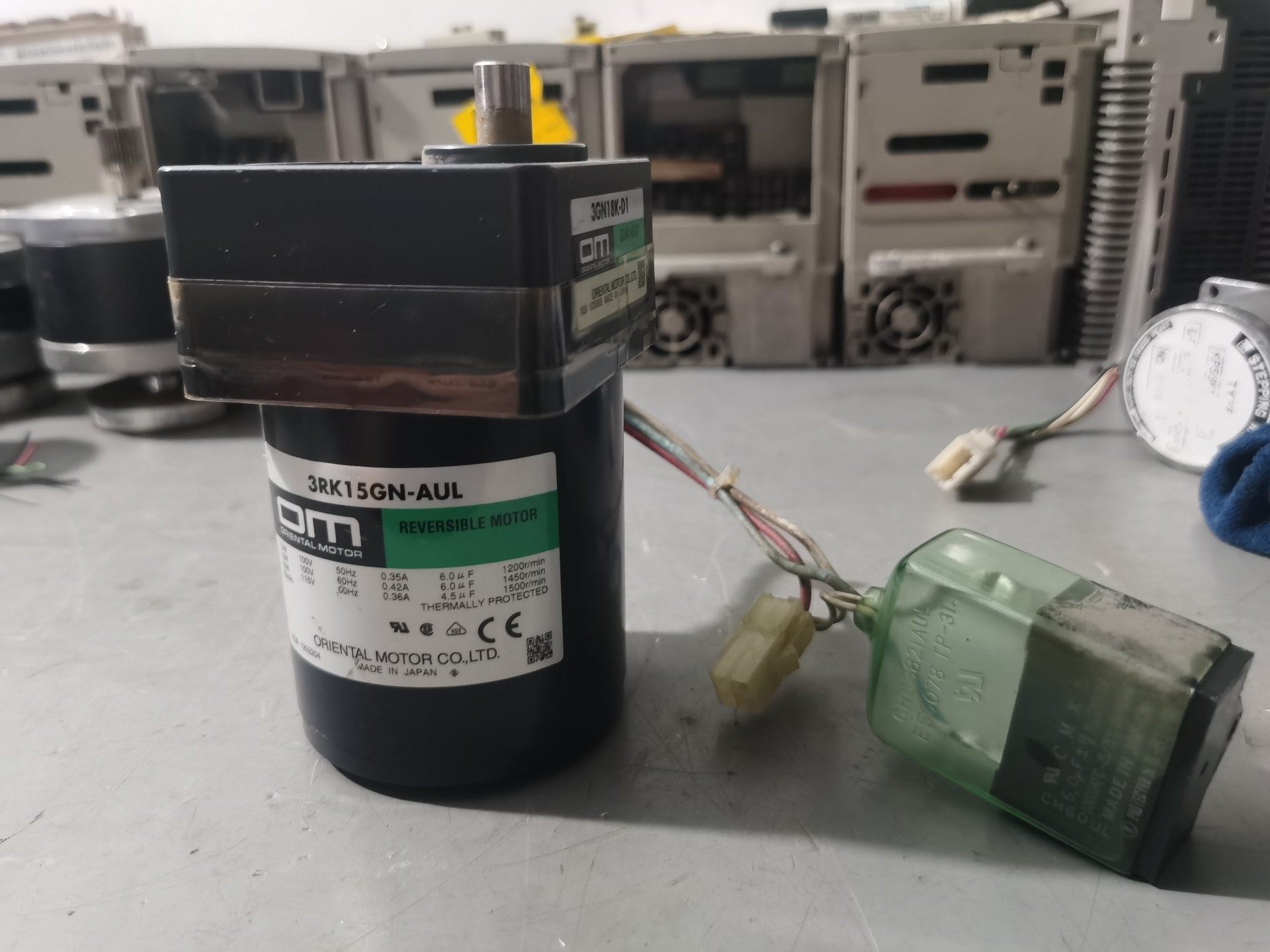 日本东方电机马达3RK15GN-AUL，具体见图