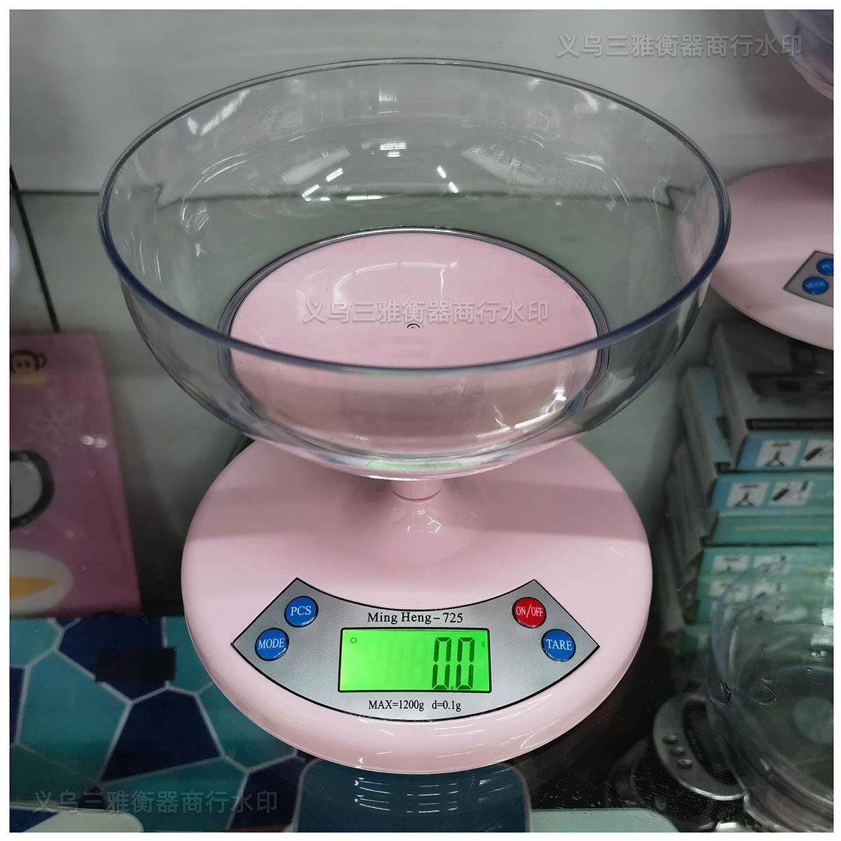 M725酒杯形电高级家用子厨房秤台秤药材烘焙秤NHD称10k/-1g带托盘