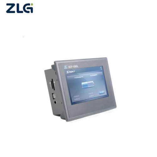 ZLG致远电子DCP-1000L Cortex-A7处理器工业显控一体机终端