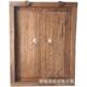 老榆木大门中式 进户门楼实木仿古四合院别墅门木酒茶双店开门