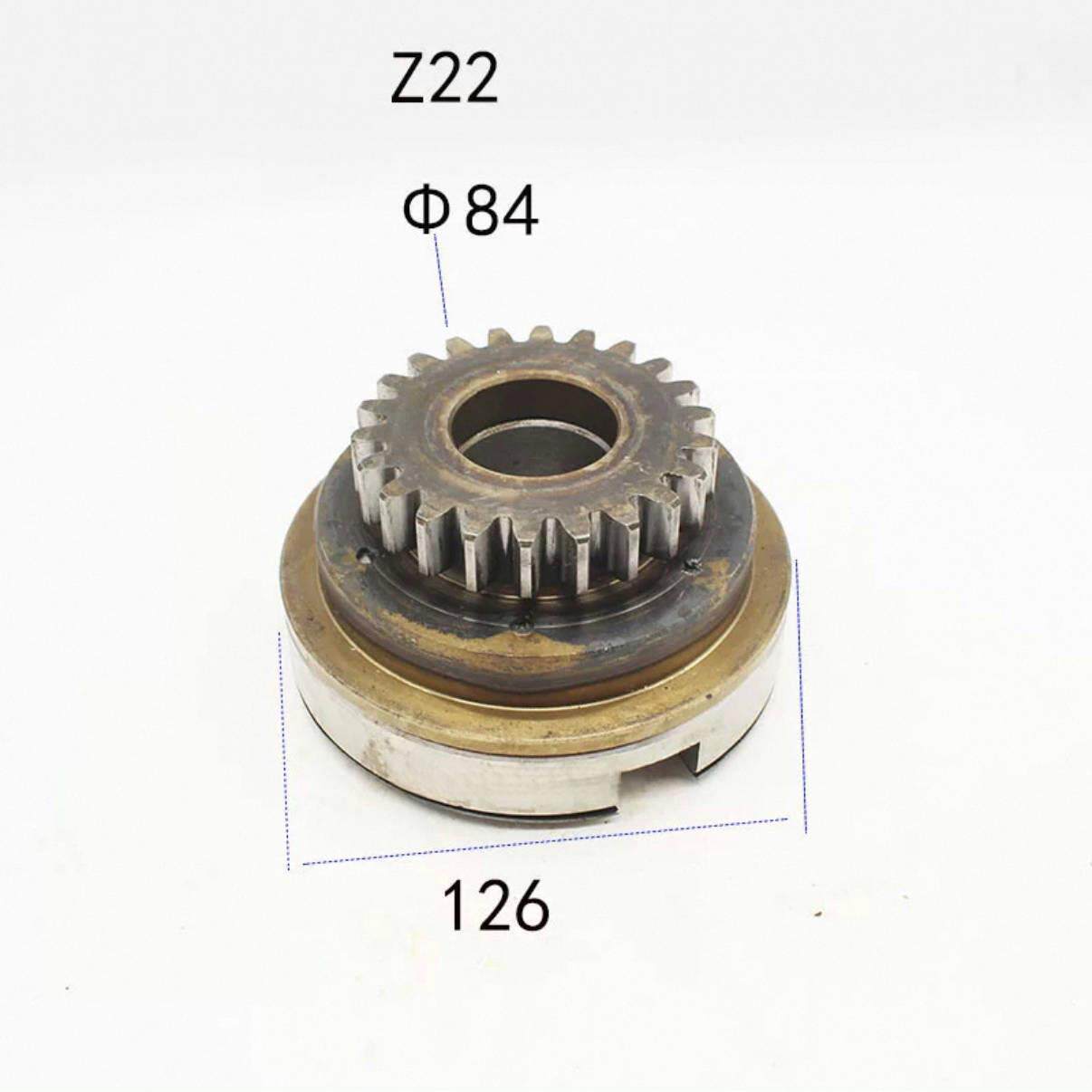 临清福临大河Z5180Z5163立钻配件电机齿轮Z22联轴器总成Z38M3.5