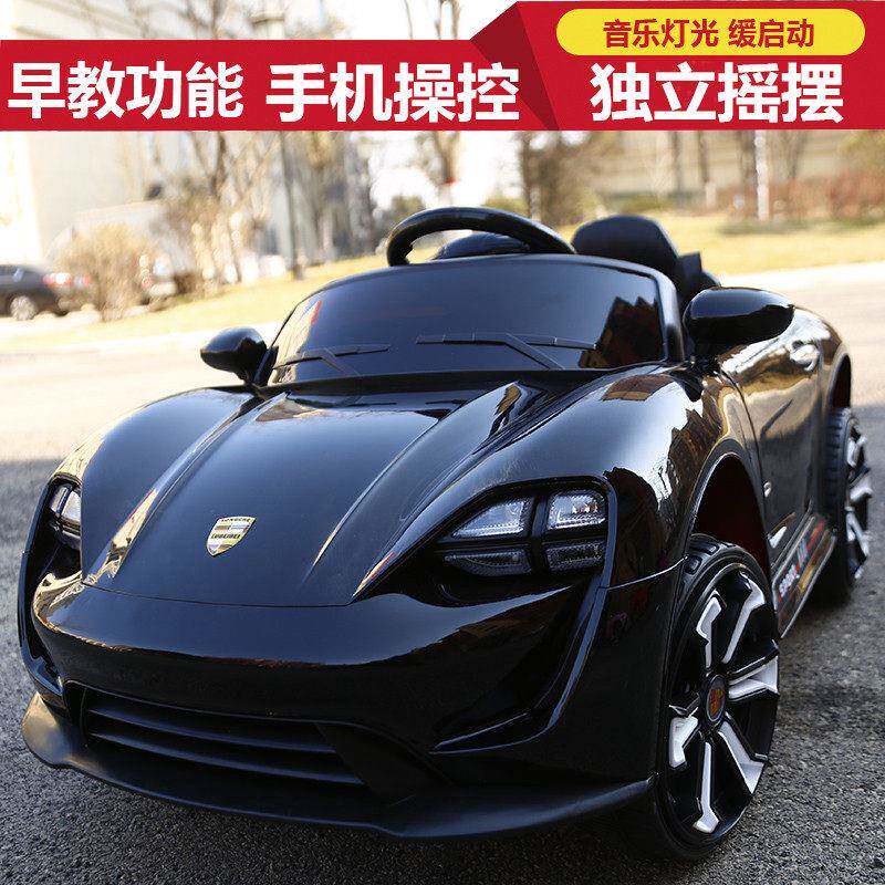 栾纪婴儿童电动车四轮1-3岁4-6摇摆童车宝宝遥控汽车小孩玩具车可