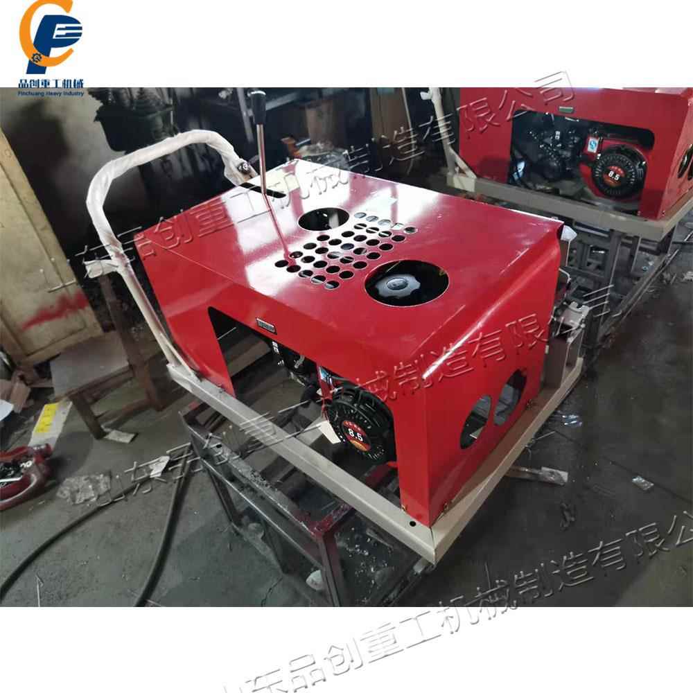 整体履带式光缆牵引机 胶块式电启动光缆穿线机 通信电缆传输机