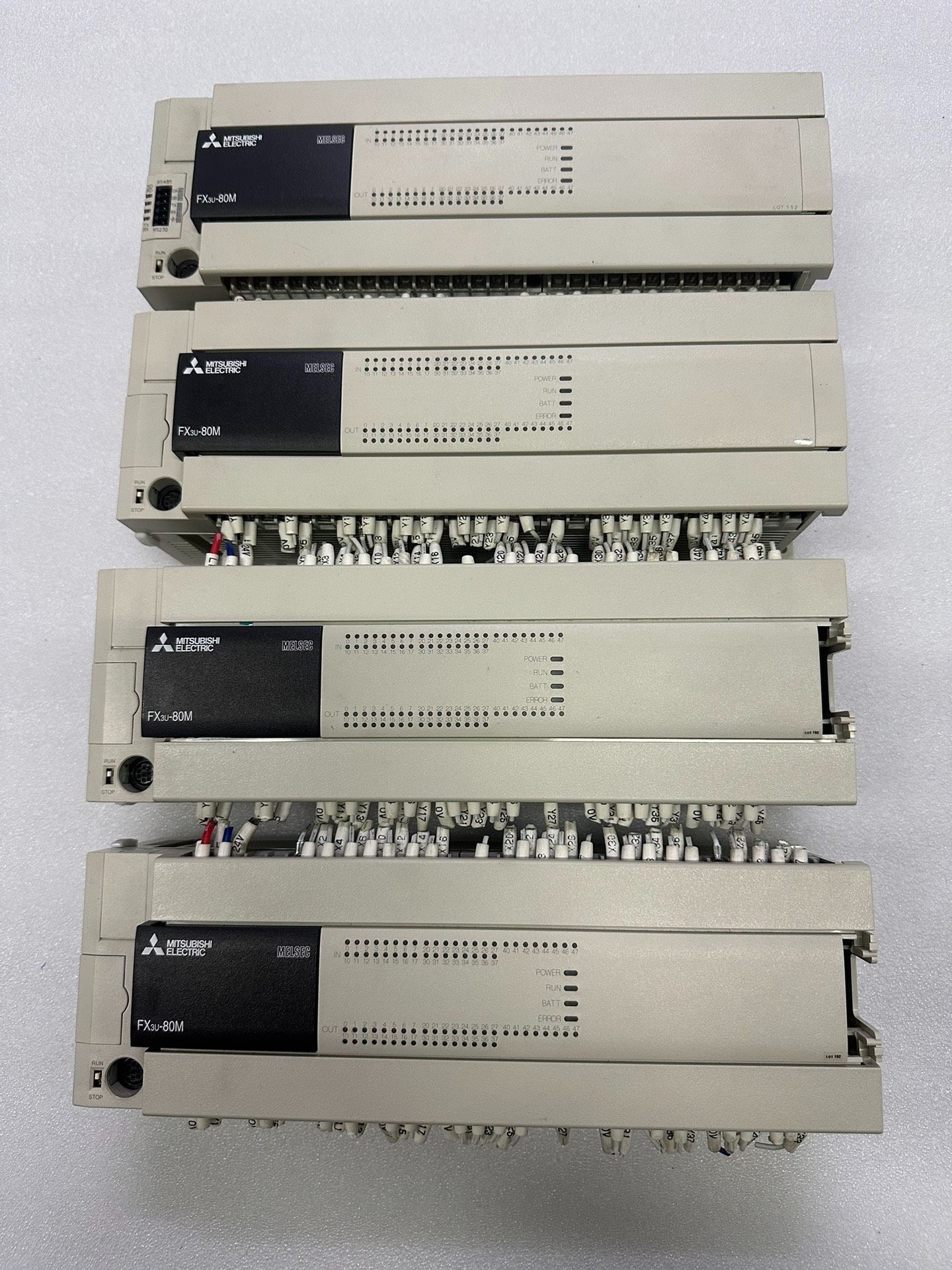 三菱PLC：FX3U-80MT/ES-A，现货8台，780元