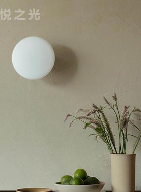 中山工厂现代简约床头高级壁灯卧室过道创意壁灯客厅拍照装饰画墙