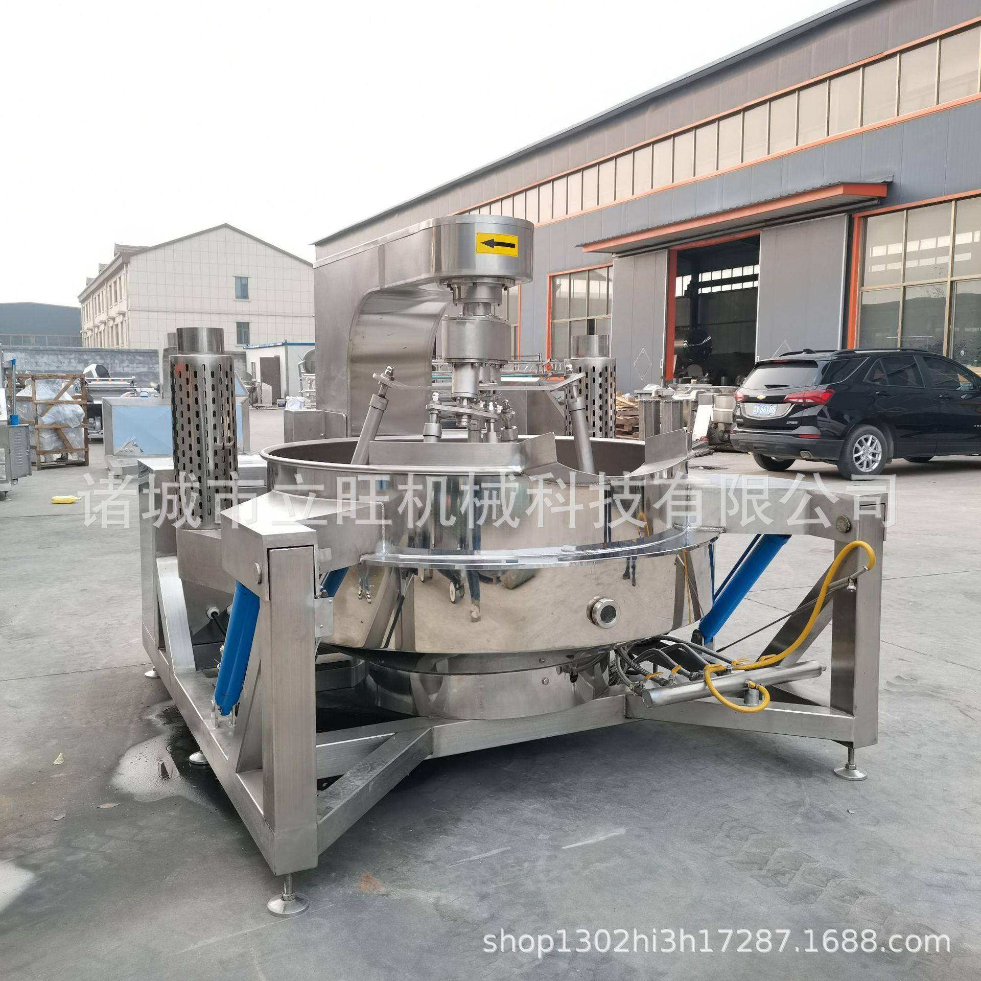 全自动牛肉酱行星炒锅豆沙馅全自动炒制锅奶豆腐炒面搅拌锅