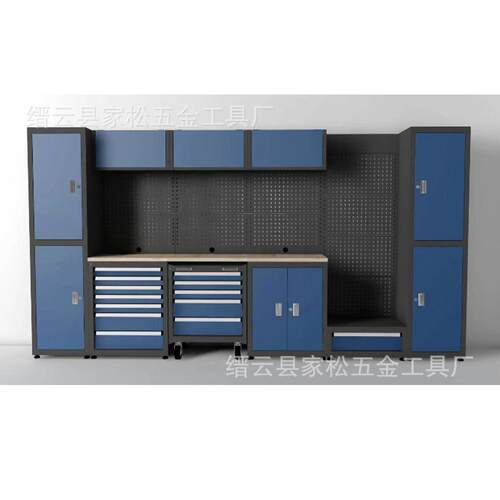 汽修工工具多功能作重型车维修车库工台可JS-108系拼接钳工操作台