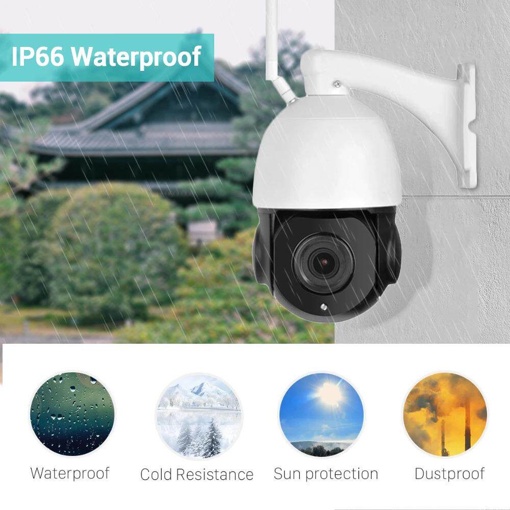户外高清POE监控摄像头 网络防水摄像机 室外360度 红外监控器