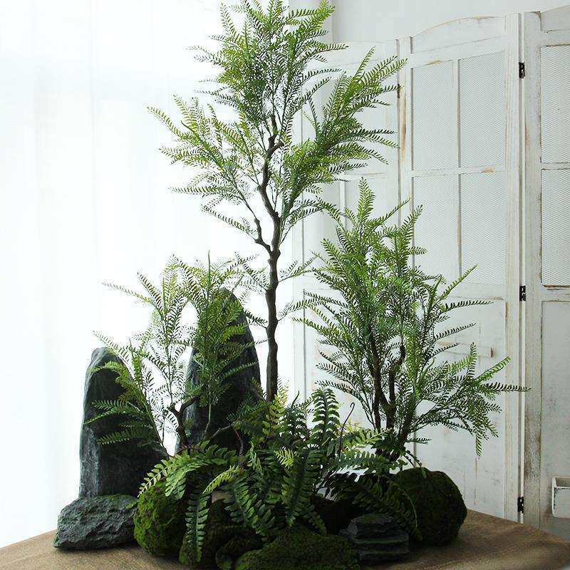 仿真蕨树厥类绿植热带雨林森系假植物角橱窗陈列造景大号落地摆件
